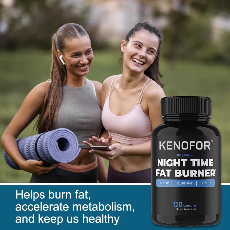 Nighttime Fat Burner - Helps Promote Metabolic Cleansing, Inhibits Fat Accumulation, and Appetite Control during Sleep