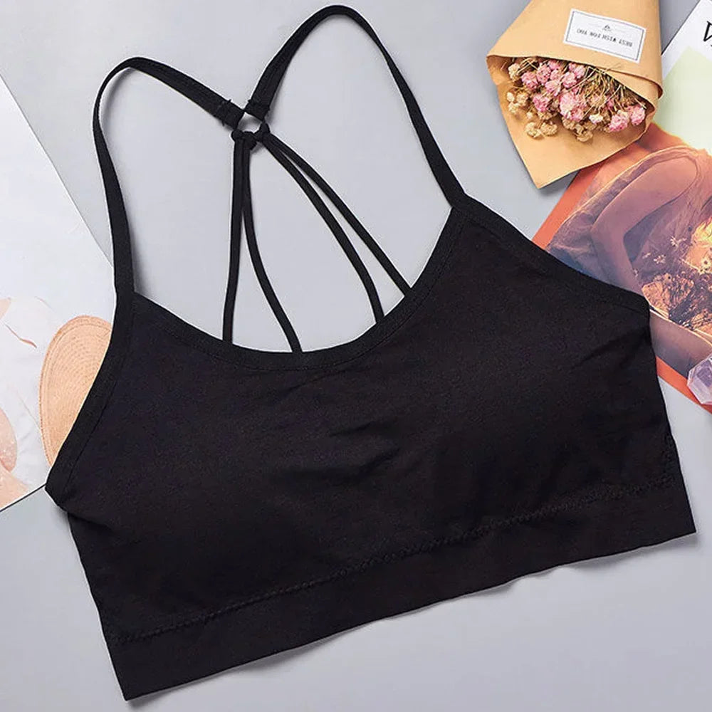 New Sexy Bra Top Women Sports Bra High Impact for Gym Fitness Yoga Female Pad Sportswear Tank Top Sport Push up Bralette